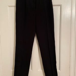 AKRIS Punto Pintuck Black Pants
